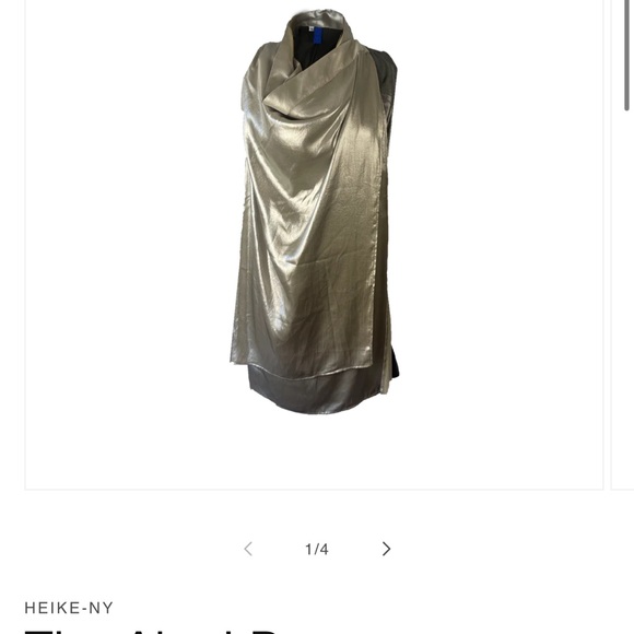 Chic Mini Dress with Subtle Patterns - Picture 6 of 6